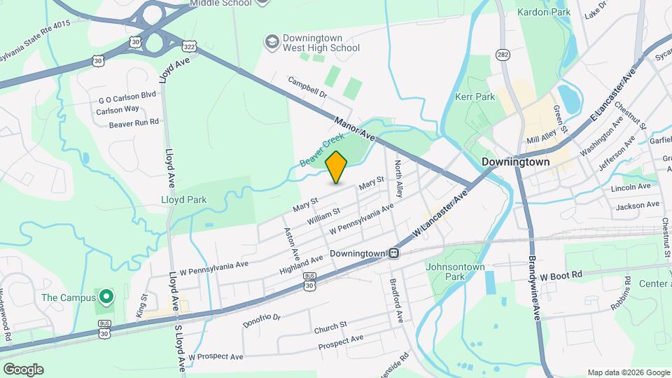 333 Mary St Mapa y Detalles de la Ubicación