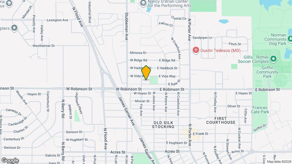 109 W Dale St Map and Location Details