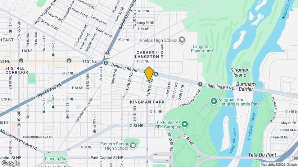 702 19th St NE Map and Location Details