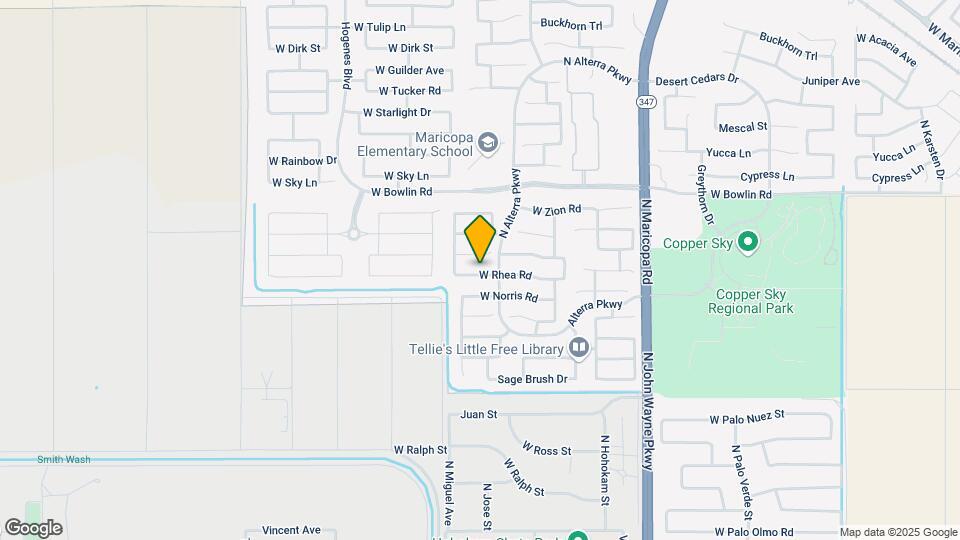 45354 W Rhea Rd Map and Location Details