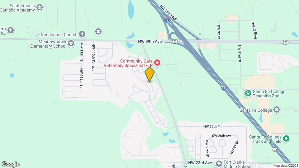 10311 NW 33rd Ln Map and Location Details