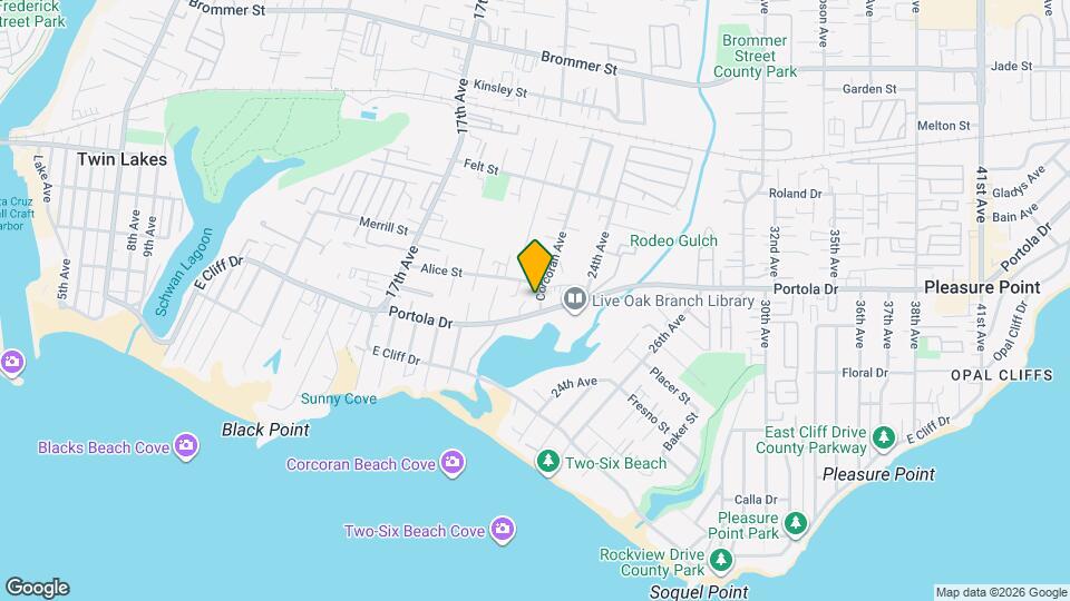 515 Corcoran Ave Map and Location Details