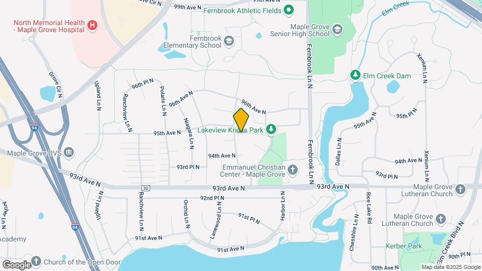 9468 Kingsview Ln N Mapa y Detalles de la Ubicación