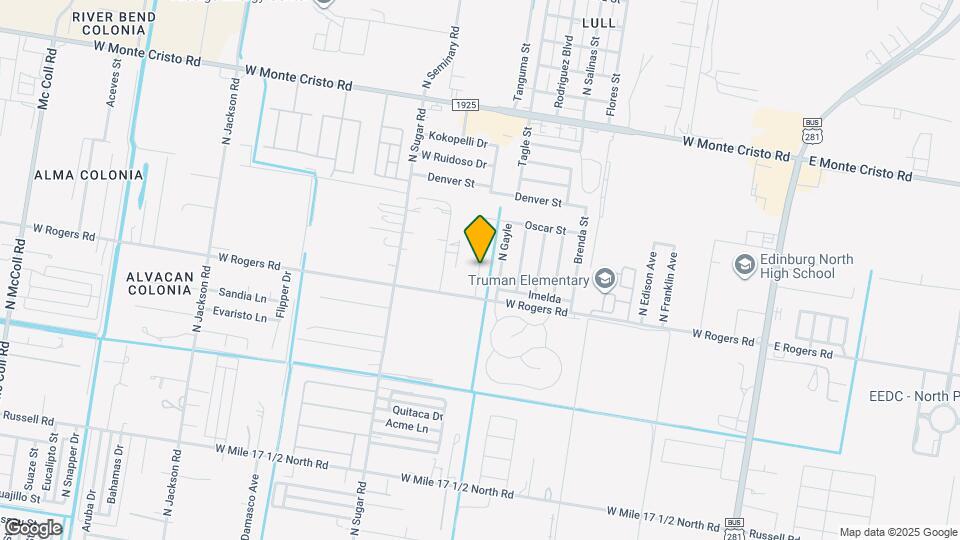 17 N Alyna Ave Map and Location Details