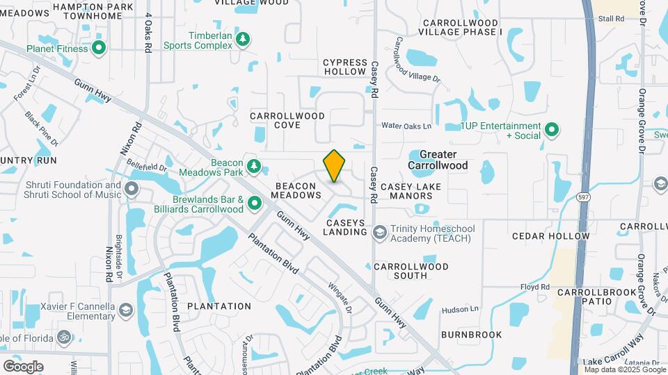 4703 Cypress Tree Dr Map and Location Details