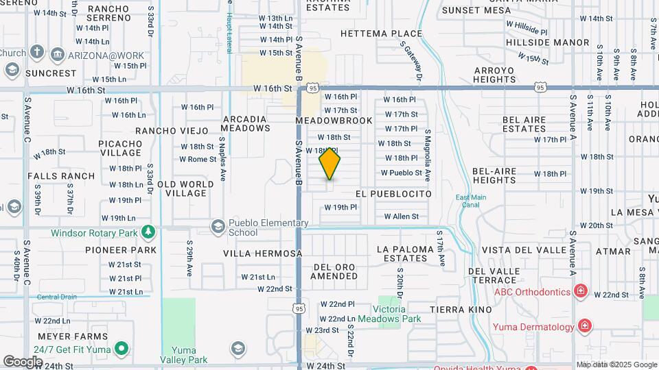 1887 S McKinley Ave Mapa y Detalles de la Ubicación