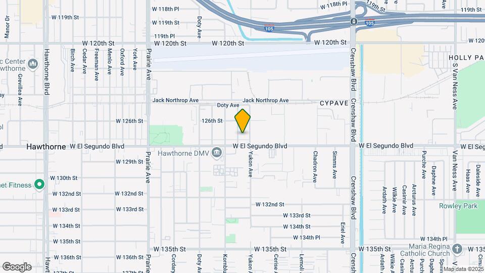 12712 Cranbrook Ave Map and Location Details