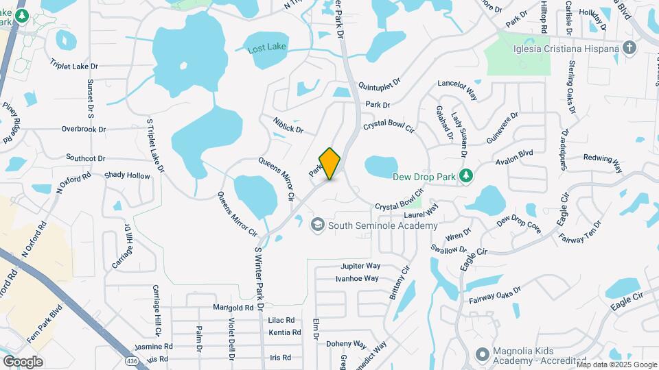 81 S Winter Park Dr Map and Location Details