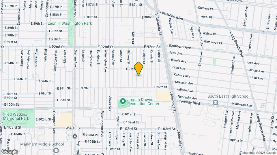 9526 Croesus Ave Map and Location Details