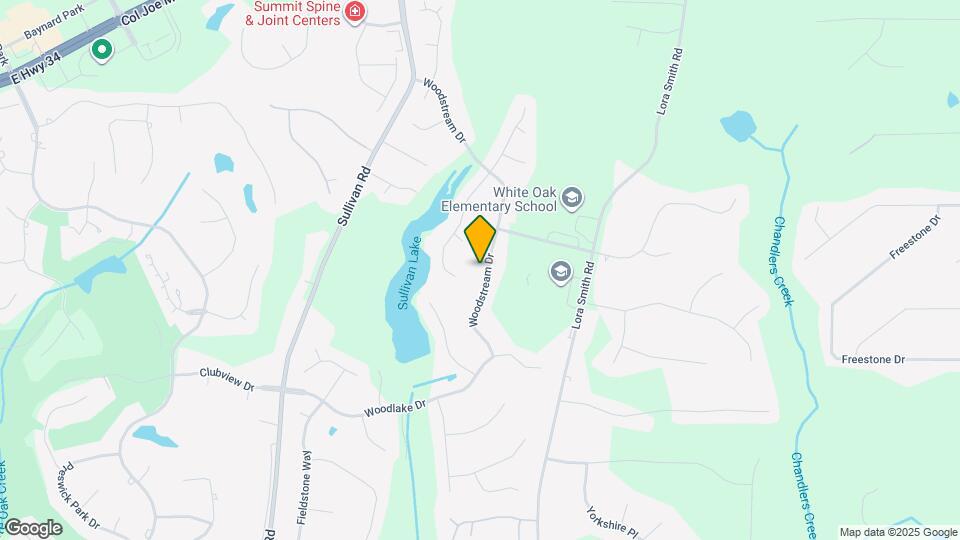 255 Woodstream Dr Map and Location Details