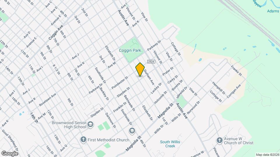 2318 1st St Map and Location Details