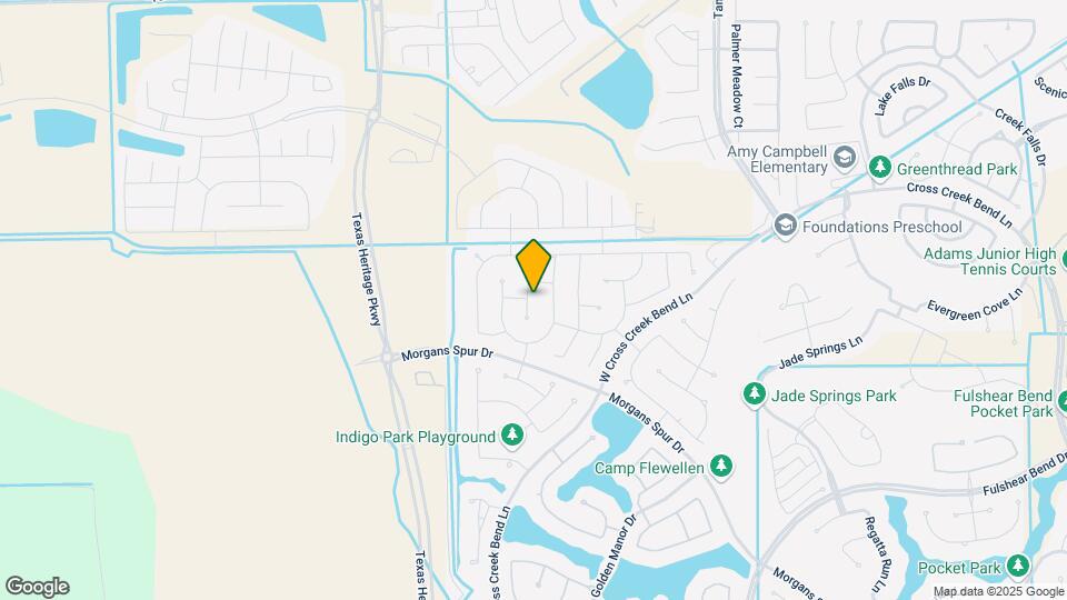 4215 Haven Crest Ln Map and Location Details