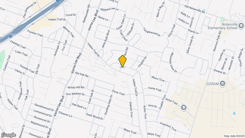 1207 Boulder Run Map and Location Details