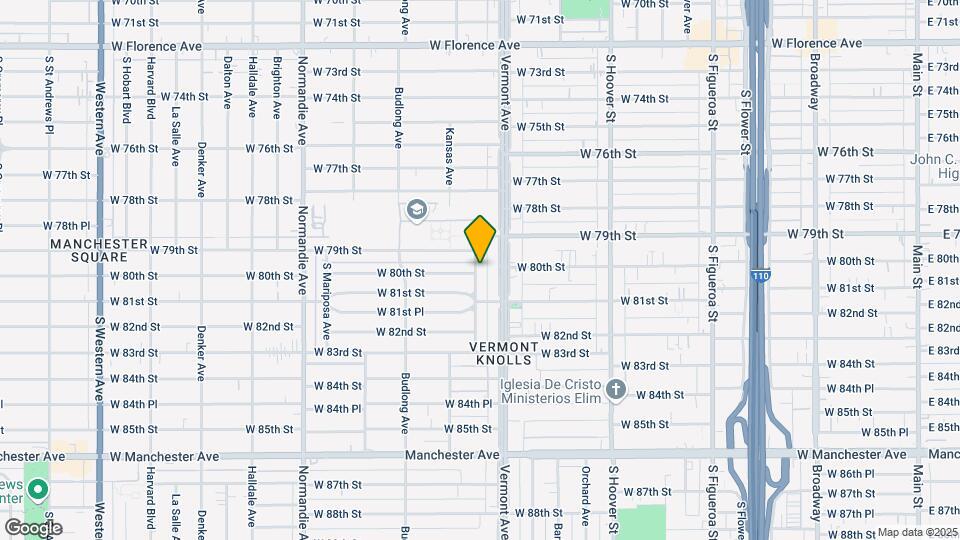 7922 S New Hampshire Ave Map and Location Details