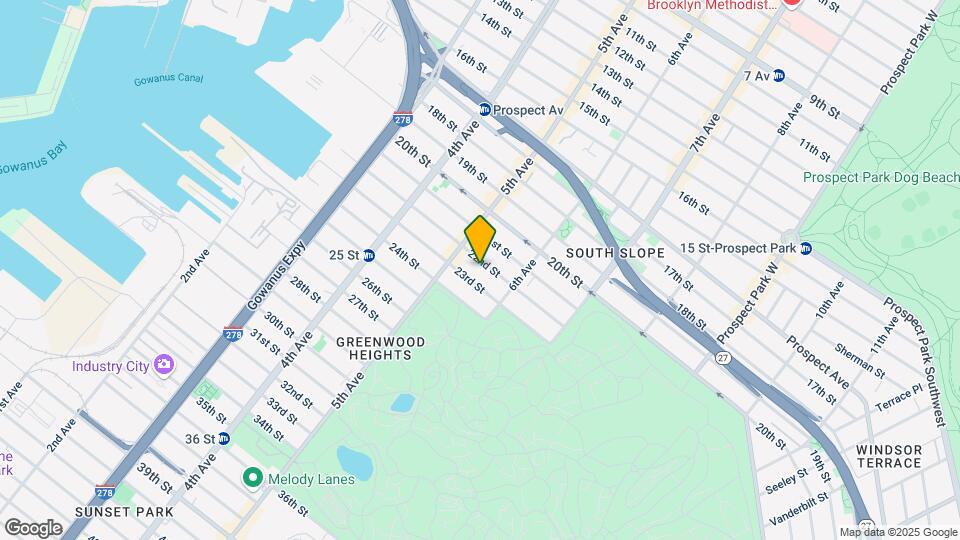 264 22nd St-Unit -1 Map and Location Details