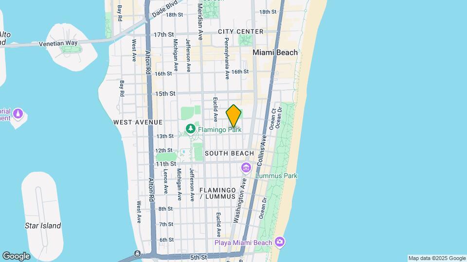 541 13th St Map and Location Details