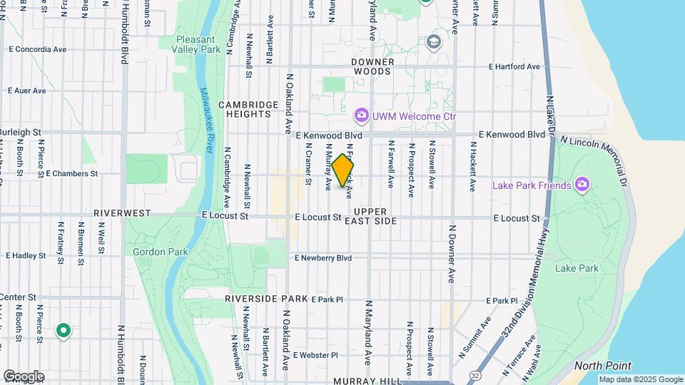 2949 N Frederick Ave Map and Location Details