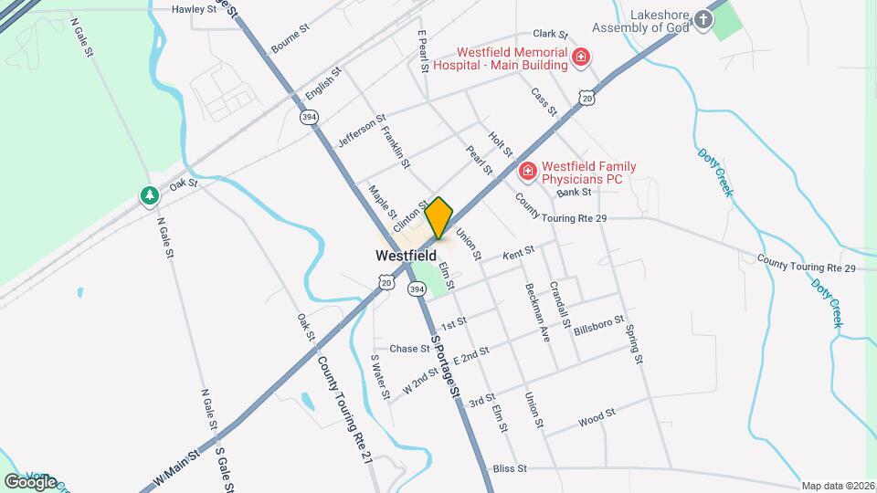 44 E Main St Map and Location Details