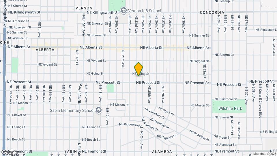 4530 NE 23rd Ave Map and Location Details