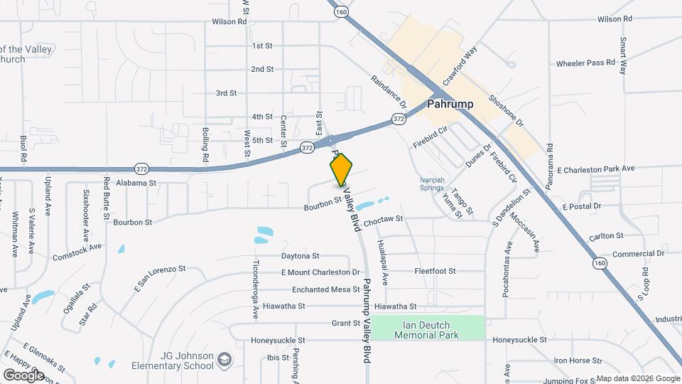 1040 Pahrump Valley Blvd Map and Location Details