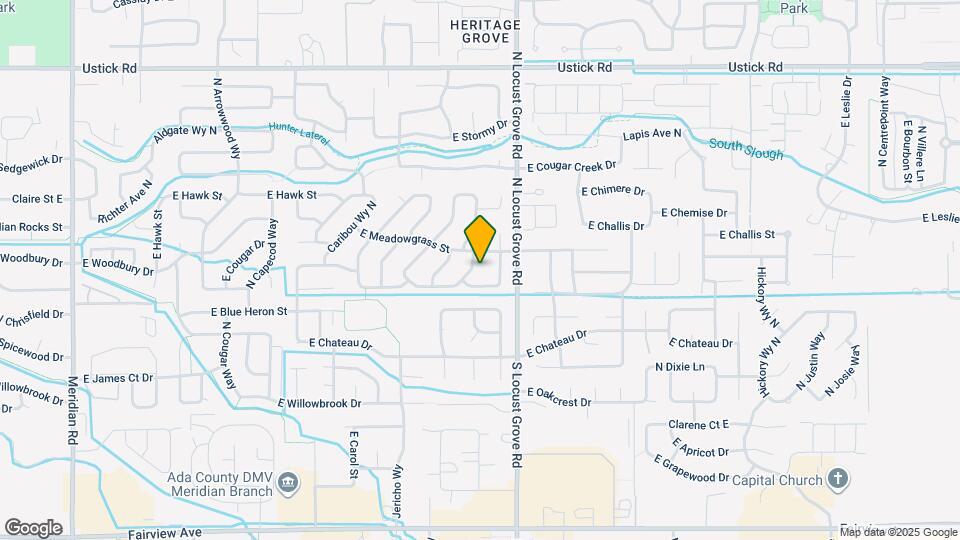 2492 N Archery Way Map and Location Details