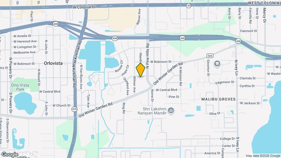 5024 W Washington St Map and Location Details