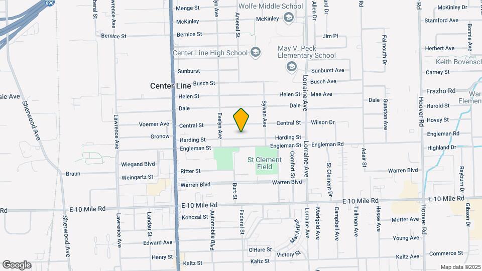 8395 Harding St Mapa y Detalles de la Ubicación