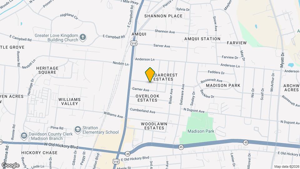 232 Roosevelt Ave Map and Location Details