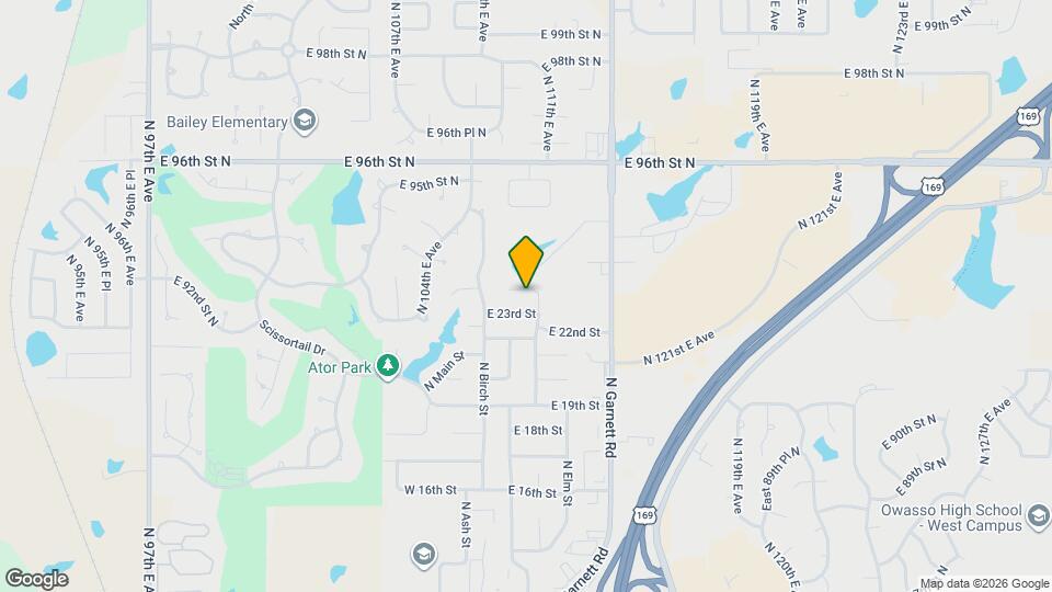 306 E 24th Ct Map and Location Details