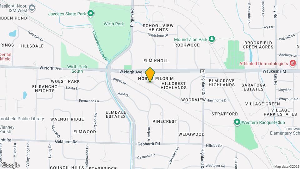 15315 Marilyn Dr Map and Location Details