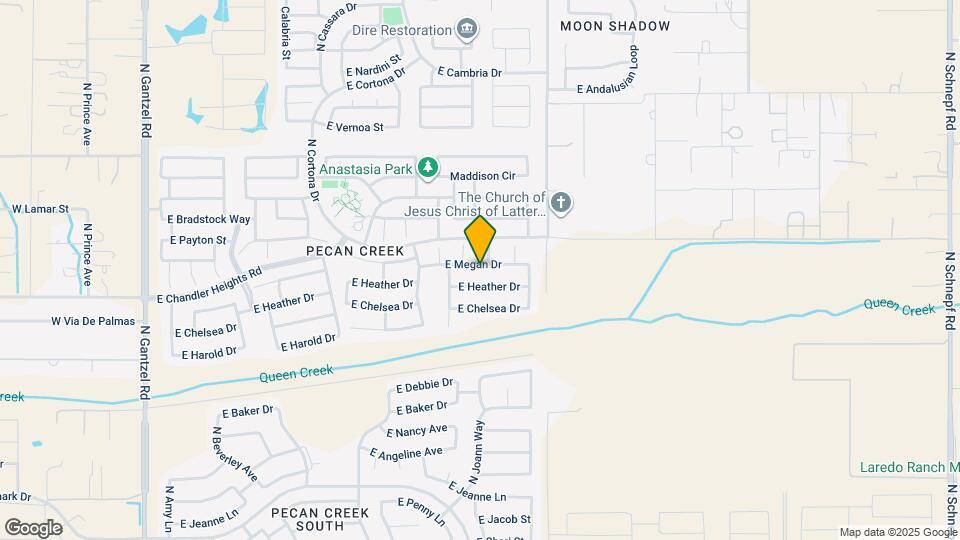 1559 E Megan Dr Map and Location Details