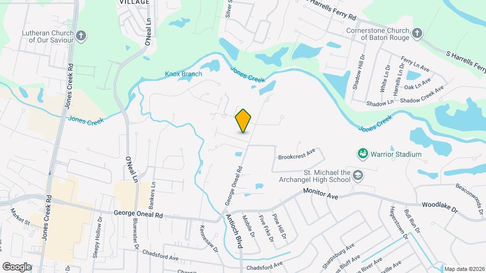 16553 Villa Brielle Ave Map and Location Details