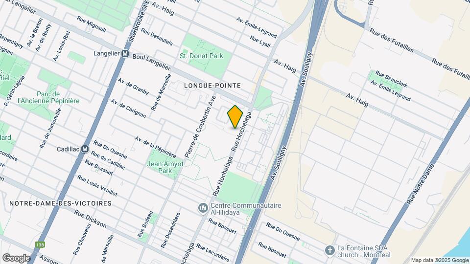 6475 Hochelaga Map and Location Details