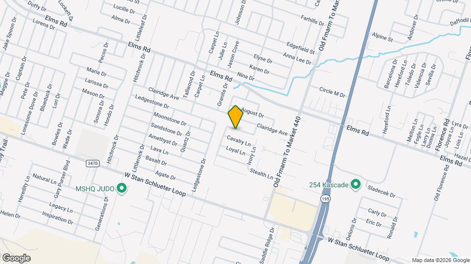 4100 Cambridge Dr, Unit A Map and Location Details