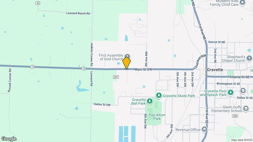 1105 Main St SW Map and Location Details