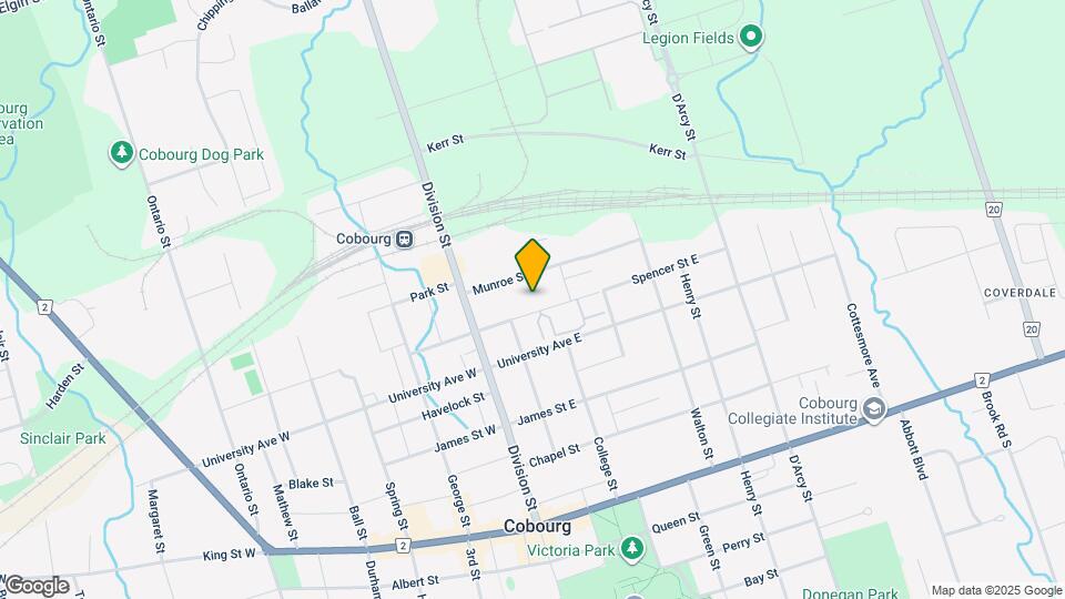 62 Spencer St E Map and Location Details