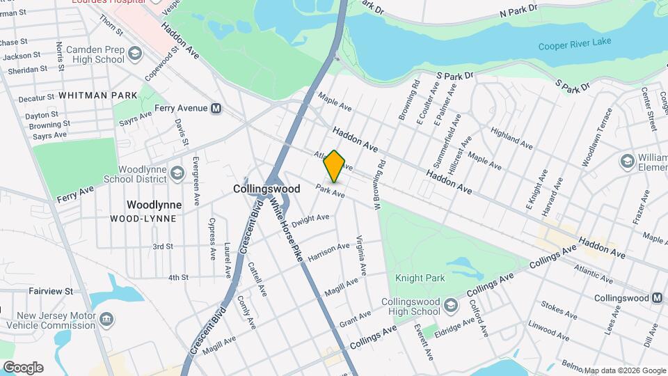 209 Park Ave Map and Location Details