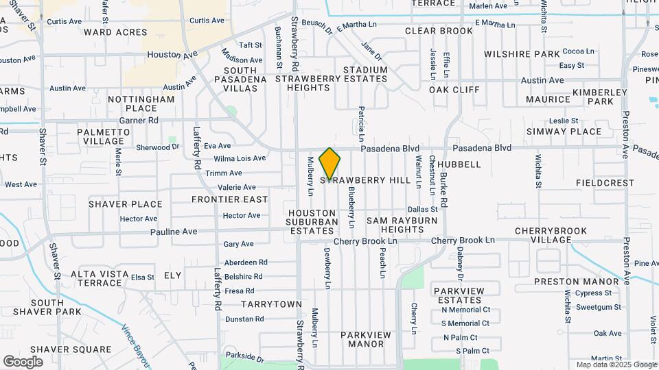 2125 Dewberry Ln Map and Location Details