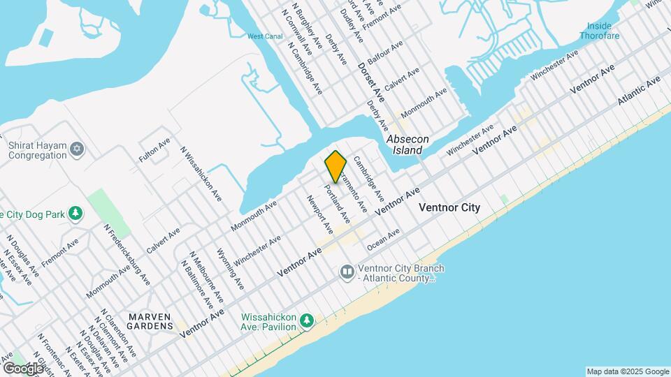 110 N Princeton Ave Map and Location Details