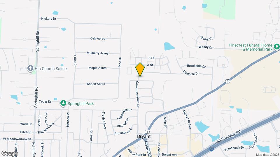 4040 Robinwood Cir Map and Location Details