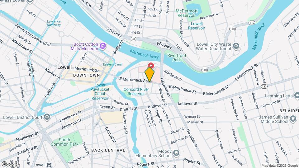 249 E Merrimack St Mapa y Detalles de la Ubicación