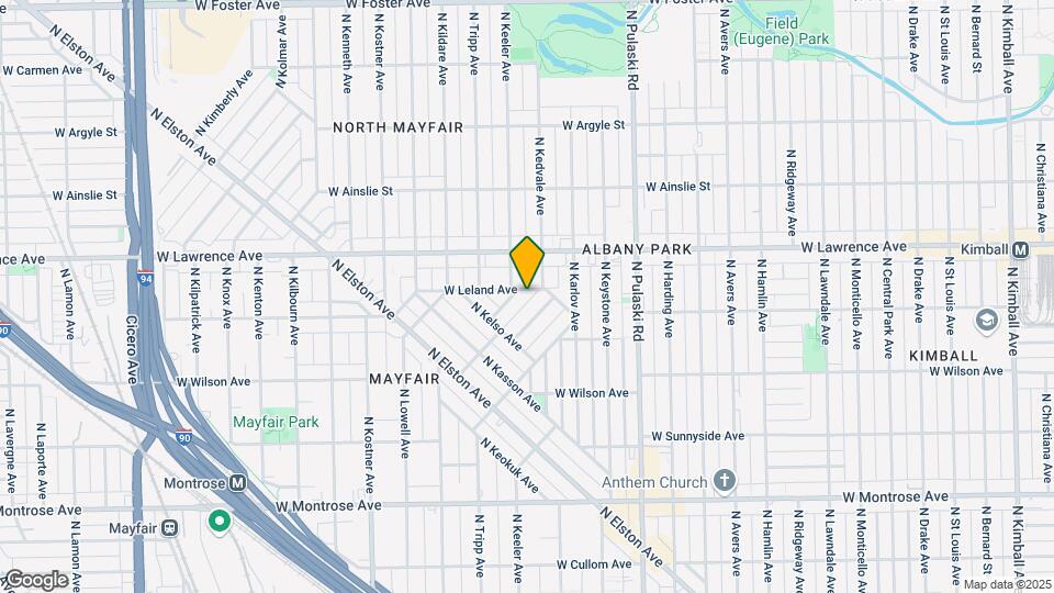 4139 W Leland Ave Map and Location Details