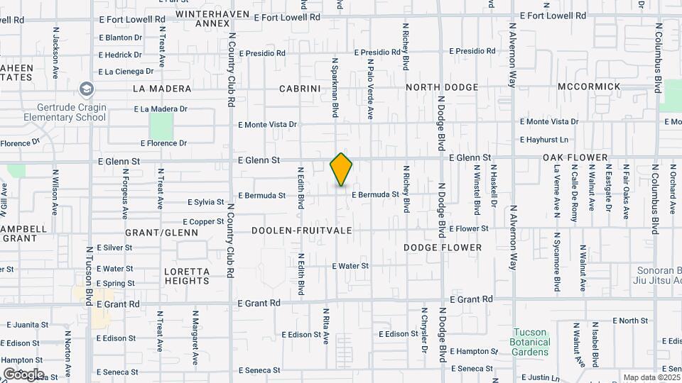 3401 E Bermuda St Map and Location Details