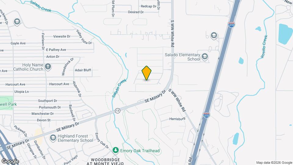 4503 Zoe Pass Map and Location Details