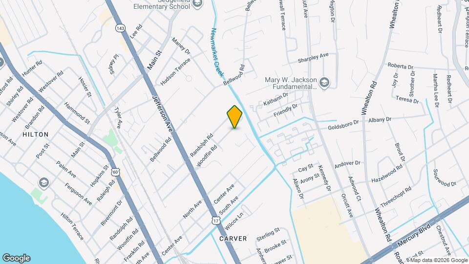 714 Woodfin Rd Map and Location Details