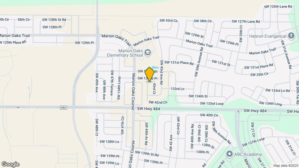 13412 SW 42nd Cir Mapa y Detalles de la Ubicación