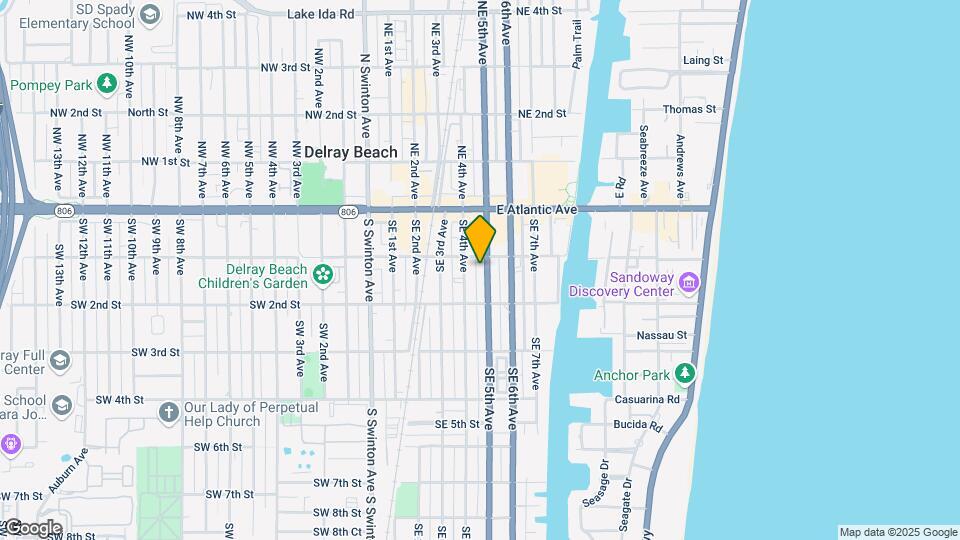 122 SE 5th Ave, Unit B Map and Location Details
