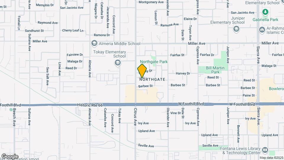 16135 Reed Ct Map and Location Details