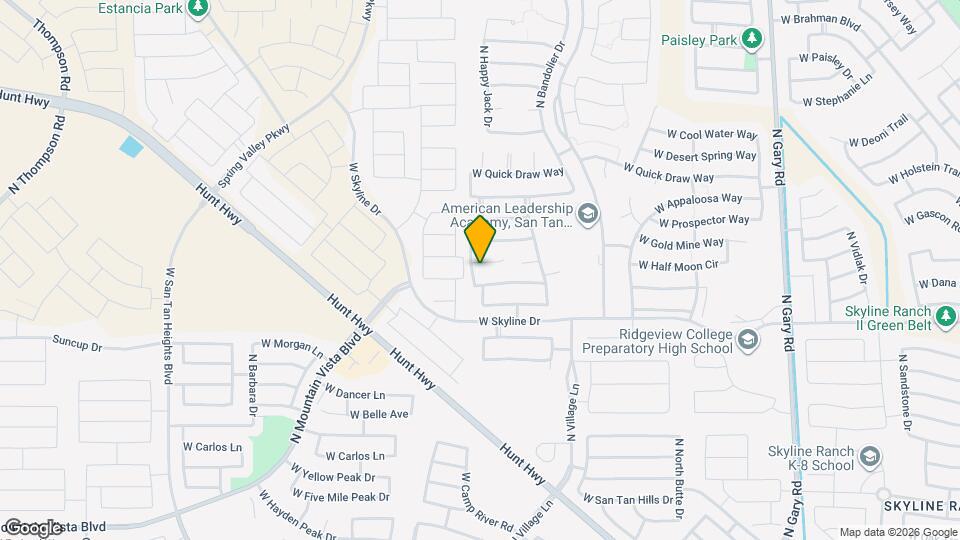 2677 W Half Moon Cir Map and Location Details