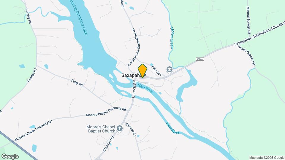 Saxapahaw Rivermill Apartments Mapa y Detalles de la Ubicación